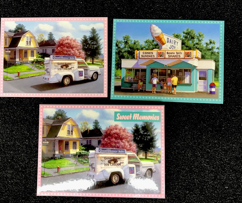 Julia Bell “Sweet Memories” Note Cards 2 Patterns 5 Each New