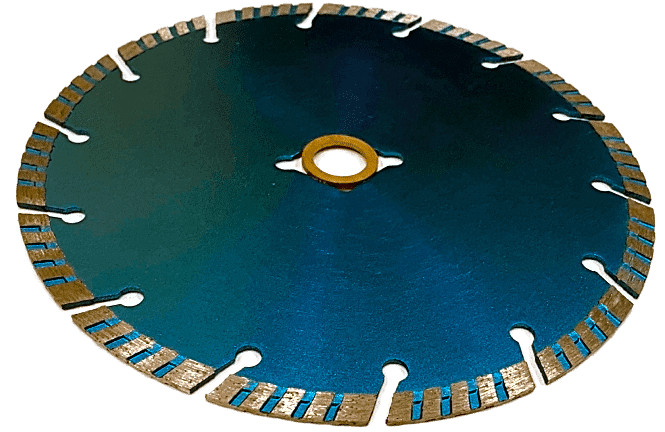 2 Pack 7" Diamond Blade Cutting Granite Marble Premium Multi-Purpose Segmented
