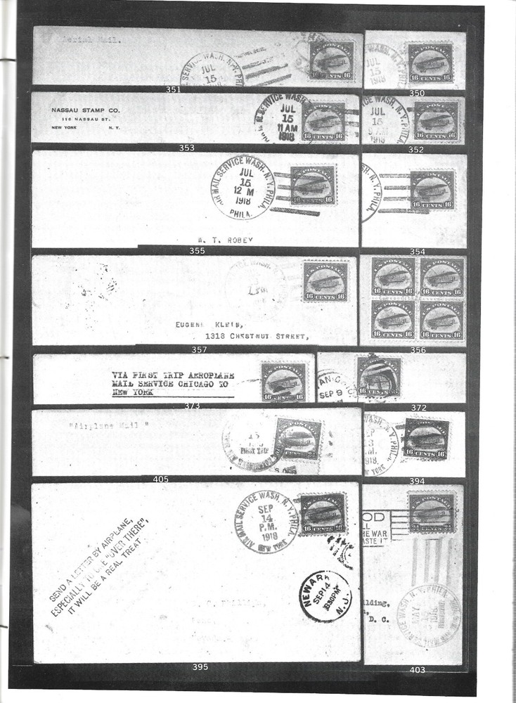 The Phillip Silver Collection Specialized US Airmail Collection.