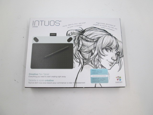 WACOM INTUOS DRAW Creative Pen Tablet CTL-490 Open Box