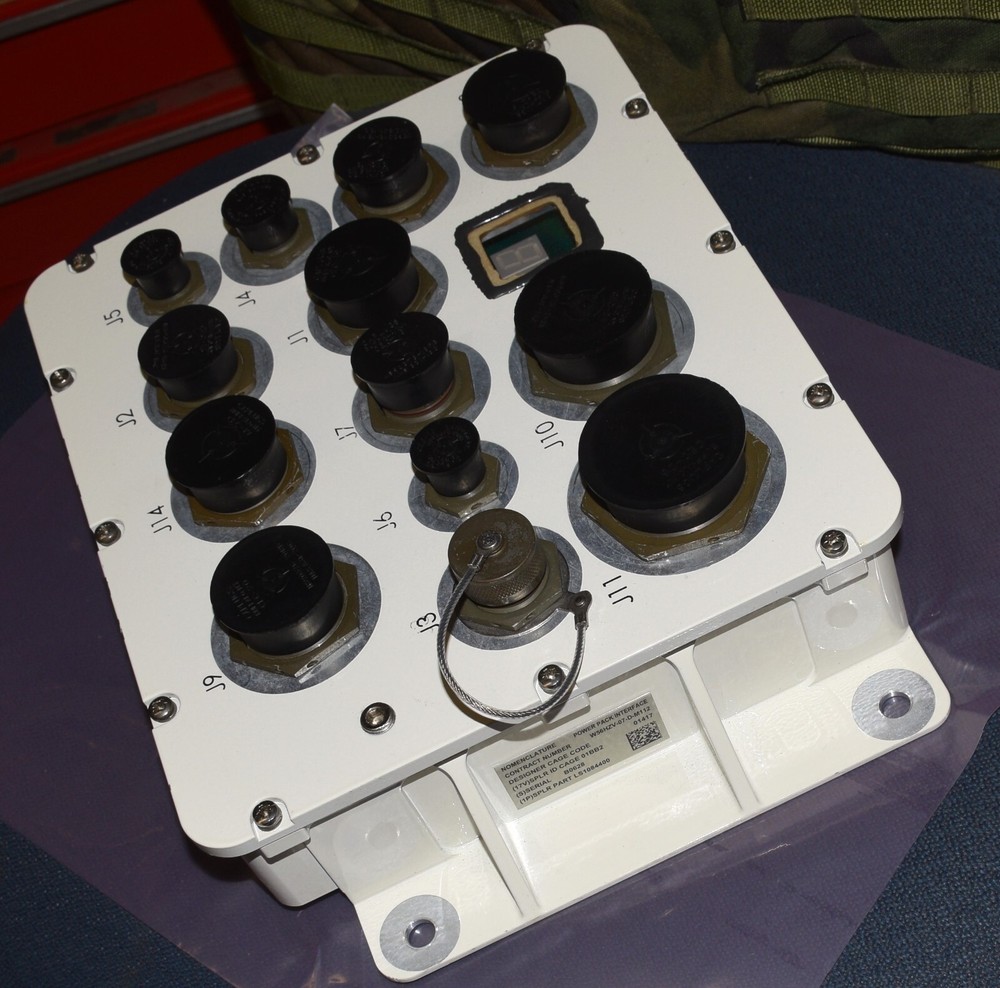 GENERAL DYNAMICS APC POWER PACK INTERFACE PANEL LS1084400 2510-01-645-1815