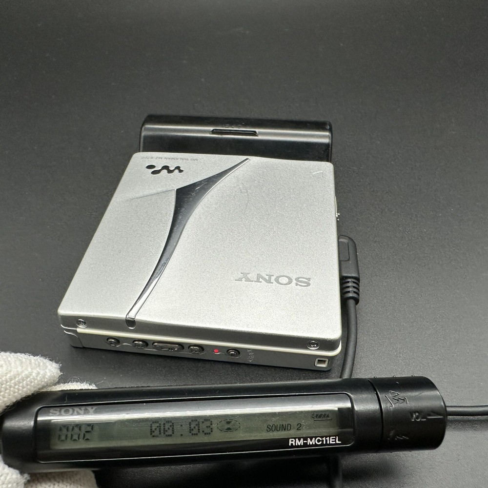 SONY MZ-E720 Portable Minidisc Player Tested