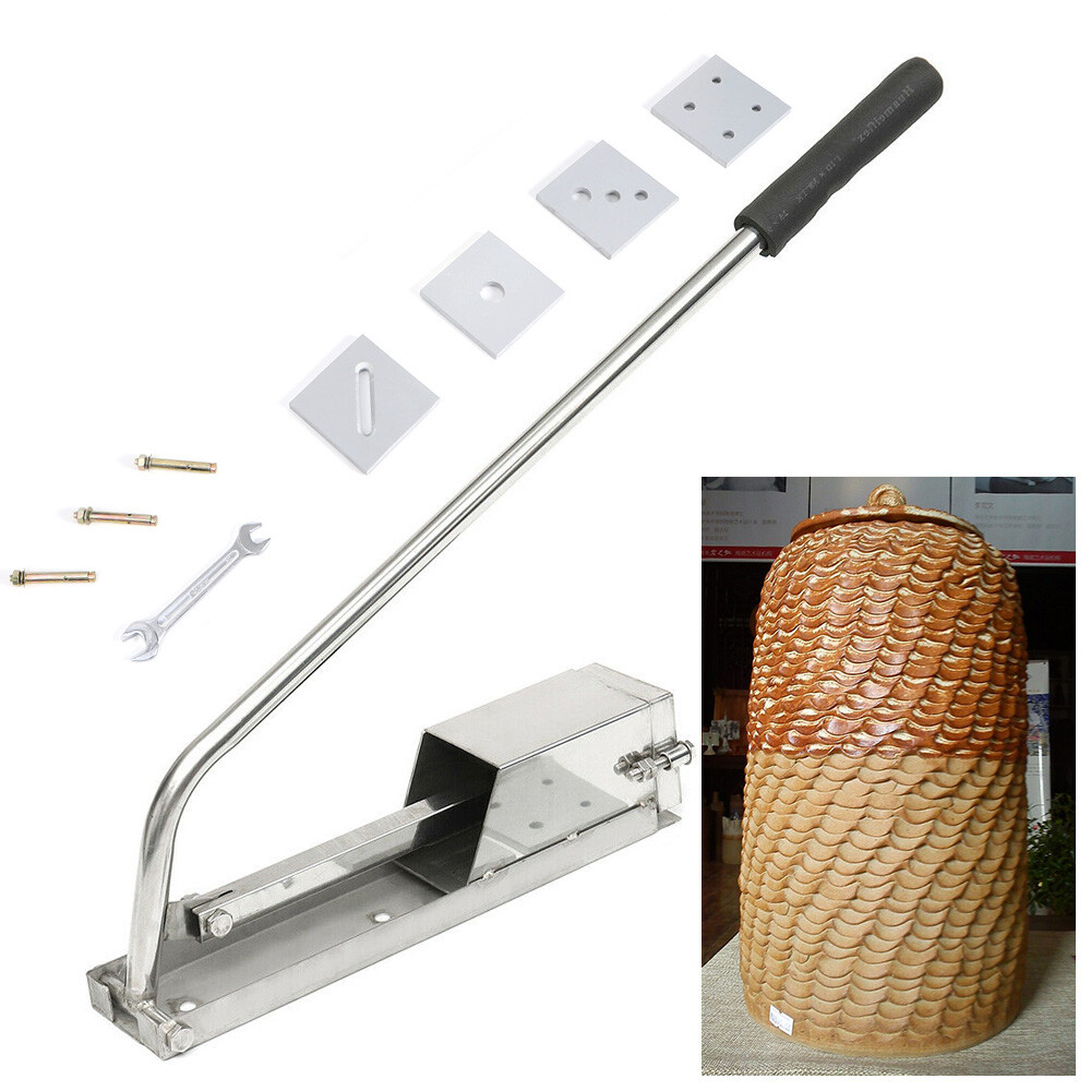 4-Layer Clay Extruder Stainless Wall-Mounted Pottery & Ceramics Making Tool Set
