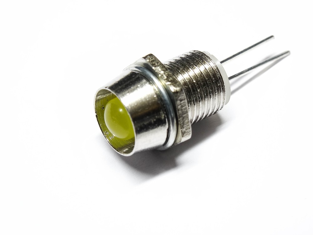 10pcs | 30pcs Light Emitting Diode 5mm LED Holder Socket Mounting Socket Metal