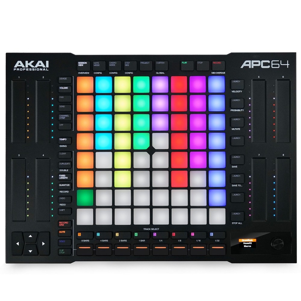 Akai APC64 Ableton Controller with Touch Strips
