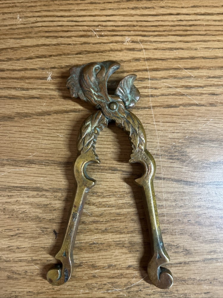 Vintage solid  Metal Rooster chicken  Nut Cracker, Bottle opener .