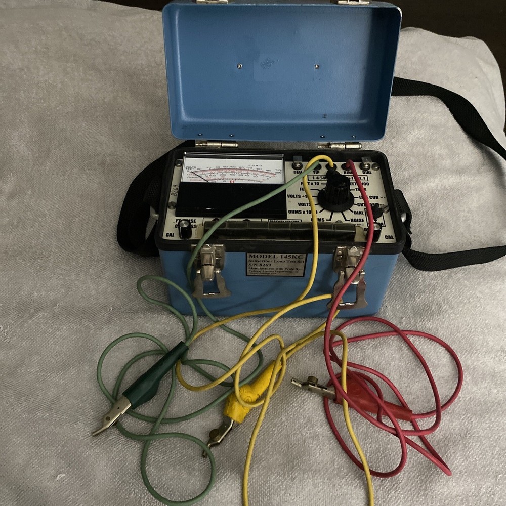 Vintage Subscriber Loop Test Set Model 145KC Manf. By Parkway System Engineering