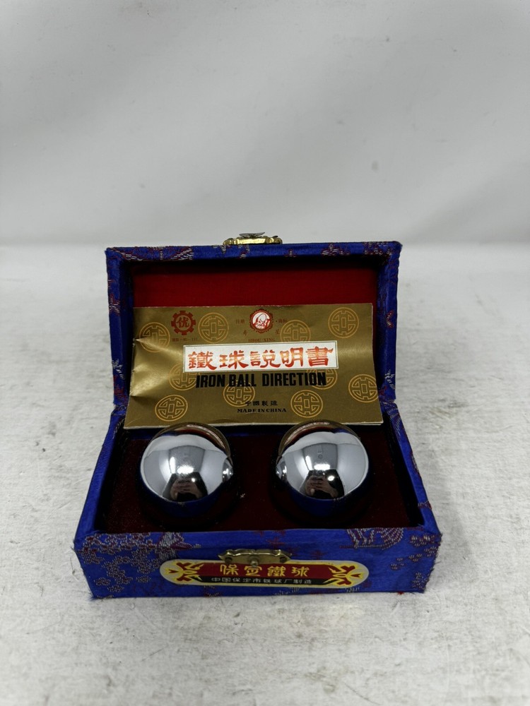 Chiming Meditation/Stess Balls with box