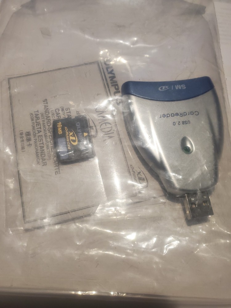 Olympus Camedia USB Smartmedia Card Reader SM/XD