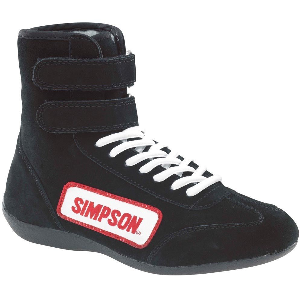 Simpson High Top Shoes 10.5 Black