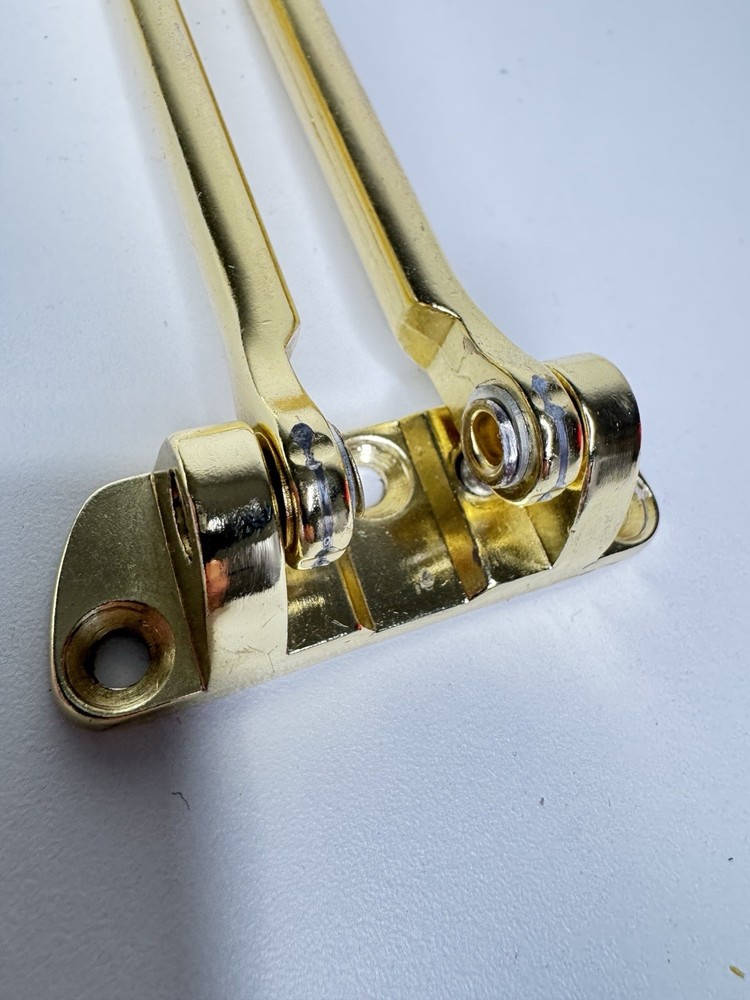 Vintage Brass Door Latch Lock Hardware Working