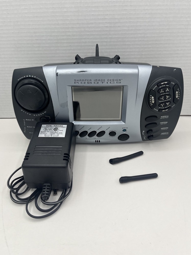 Vintage Sharper Image RoboScout Personal Robot Controller Remote Si583 DAMAGED!