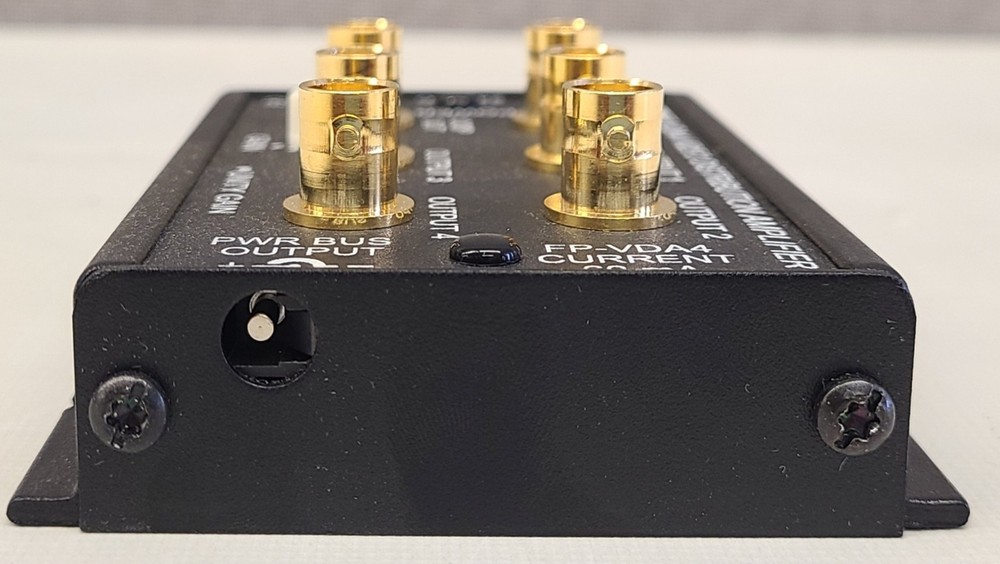 RDL FP-VDA Video Distribution Amplifier No Power Supply NOS ( Flat-Pak )