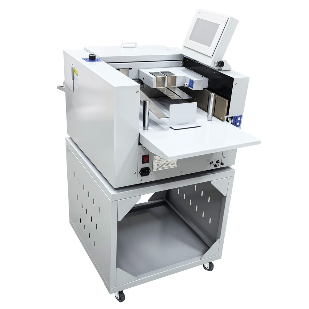 110V Digital 13"Full Automatic Creasing Perforating Machine 2600 Sheets/H Speed