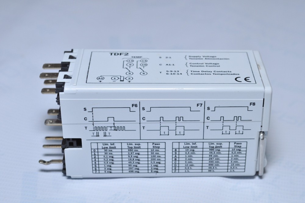 ARTECHE TDF2 Time Delay Relay 110VDC