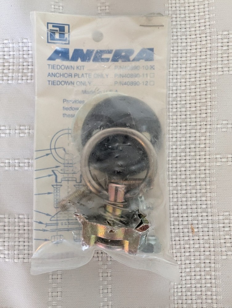 Ancra Quick Disconnect Tie Down Fitting Kit 40890-10