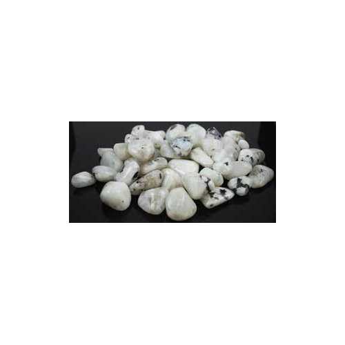 1 Lb Rainbow Moonstone Tumbled Stones