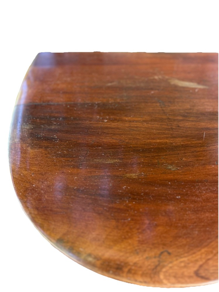 Antique 1930s Cushman Maple Drop Leaf Minimalist Side Table