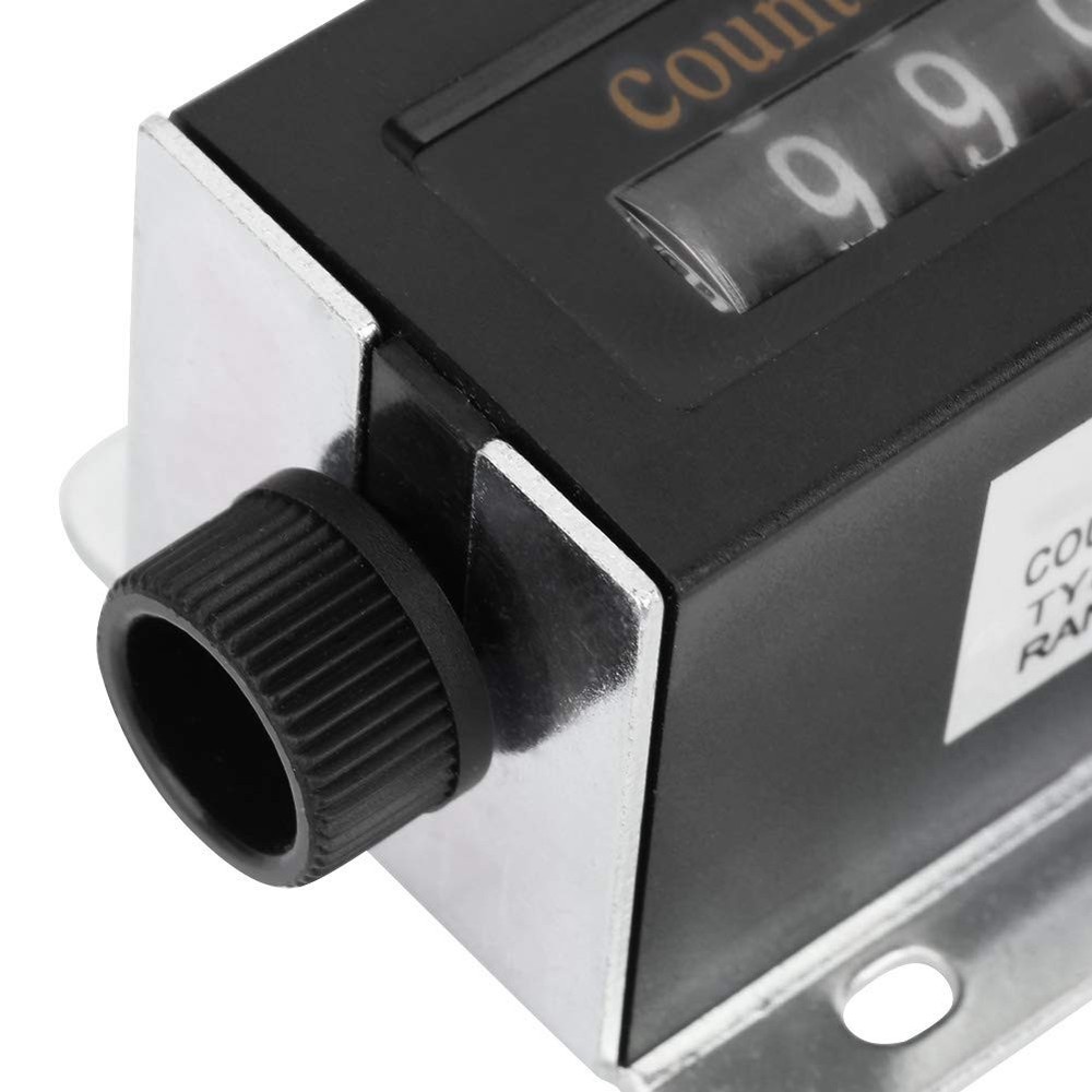 5 Digit Mechanical Counter Resettable Manual Hand Pull Tally Counter5 Digit M...