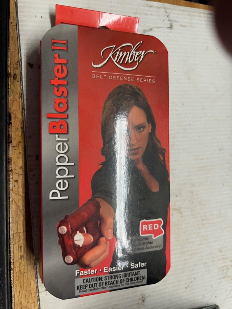 Kimber PepperBlaster II Red Pepper Spray with Case