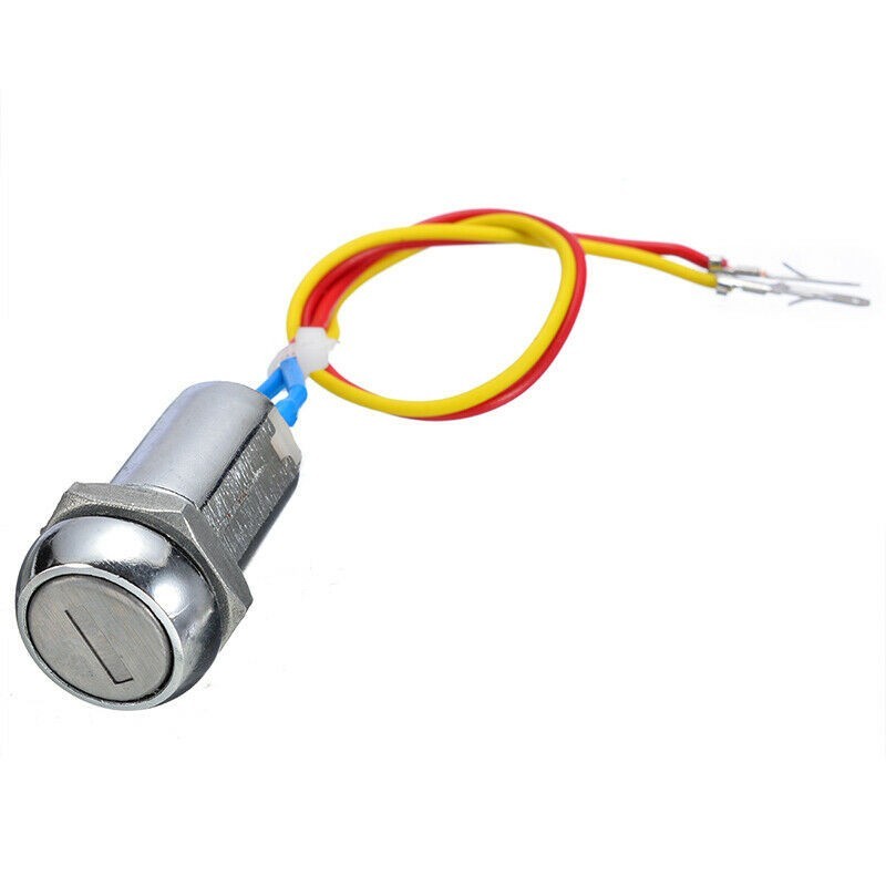 2 Keys Ignition Switch Lock 2 Wire Ignition Switch Key Plastic And Alloy