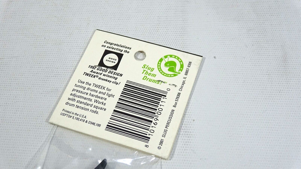 Tweek Drumkey-Clip L3D-1PKG - Drum Tuning Key