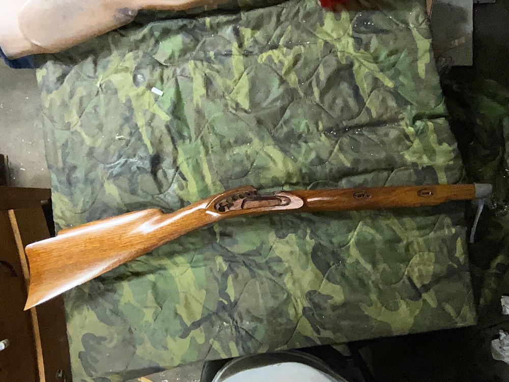 Home Made By An Old Flintlock Maker Flint Lock Stock