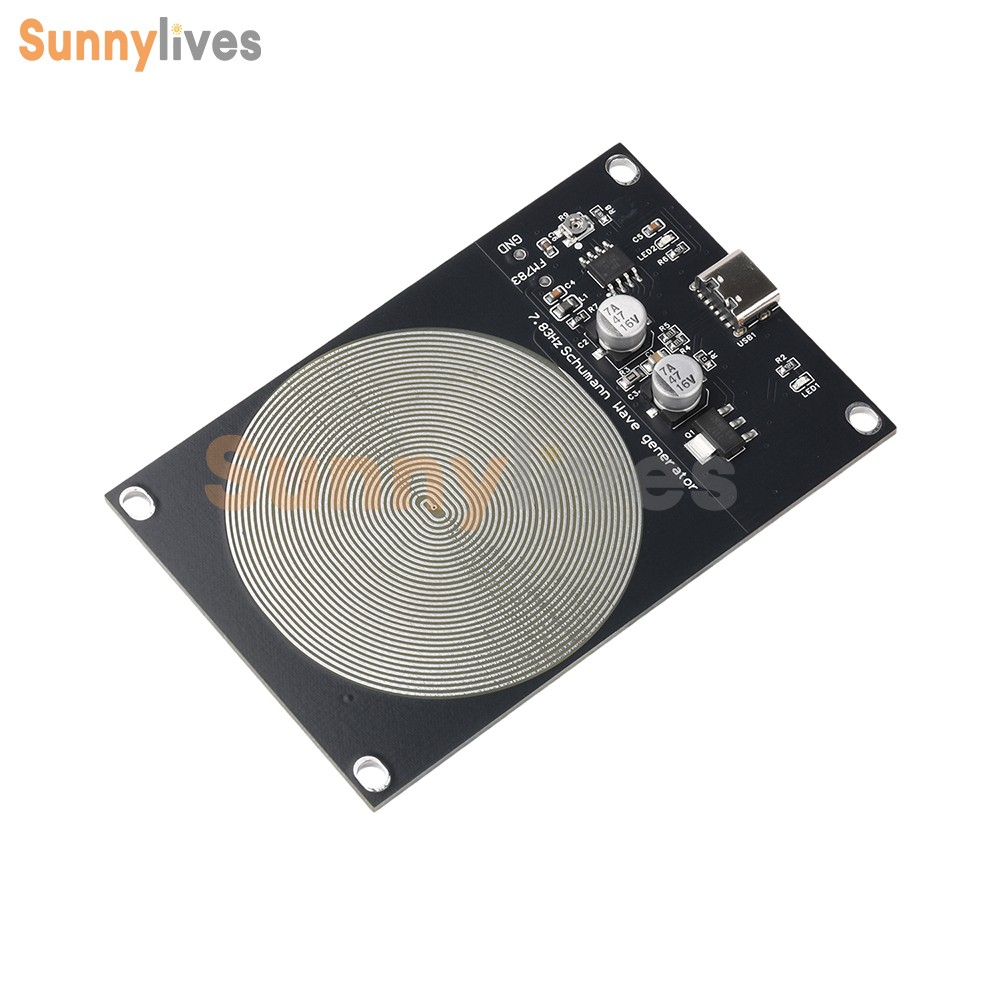 DC 5V 7.83Hz Schumann Wave Generator Ultra Low Frequency Pulse Generator Type-C