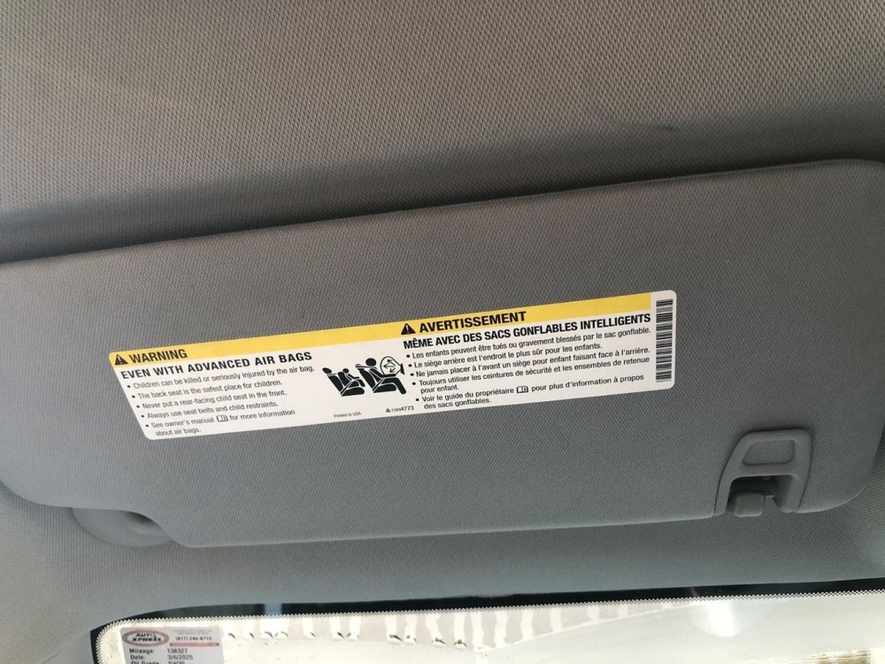 Sun Visor Left Driver  Illuminated Fits 17-19 ACADIA 945809