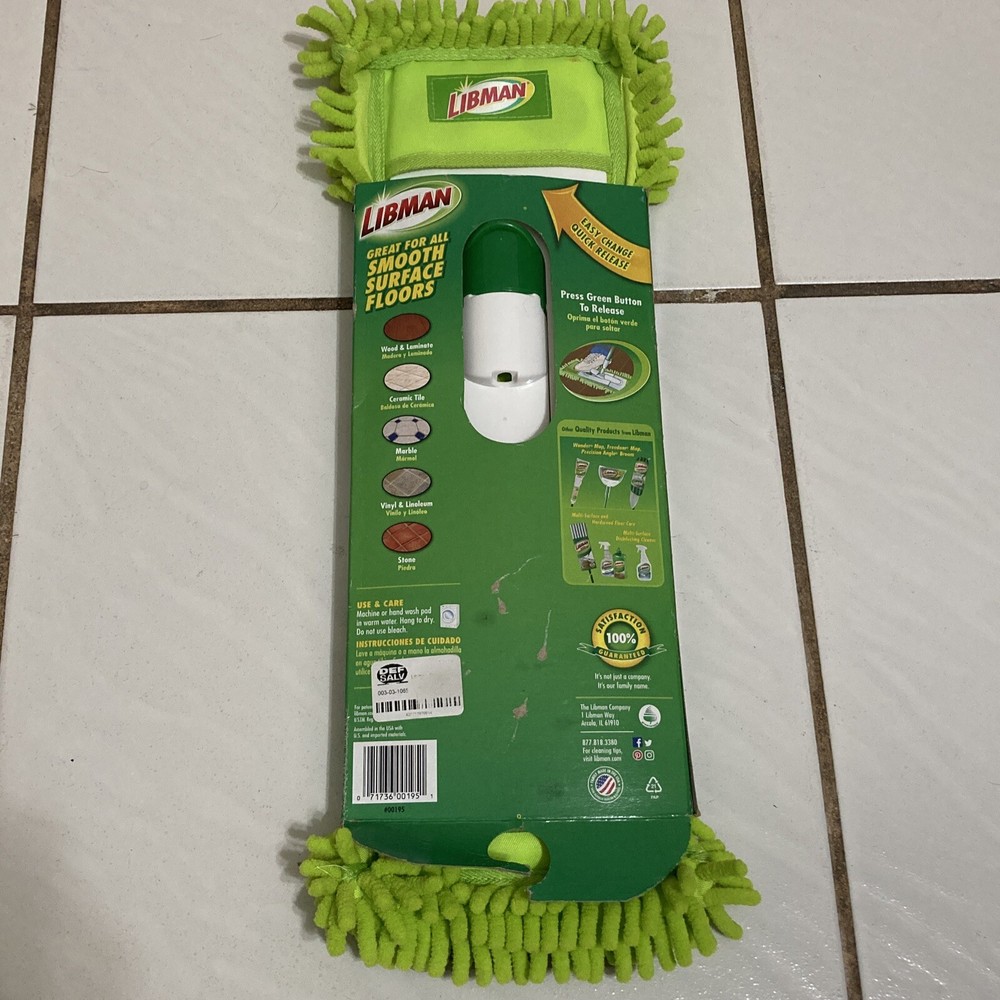 LIBMAN Microfiber Dust Mop Head
