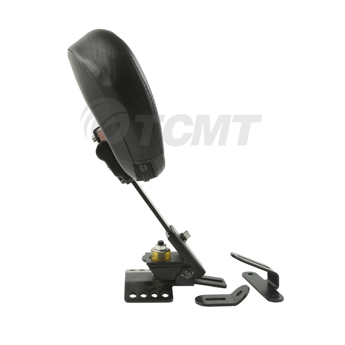 Black Plug-In Driver Rider Backrest Fit For Harley Street Electra Glide 97-2023