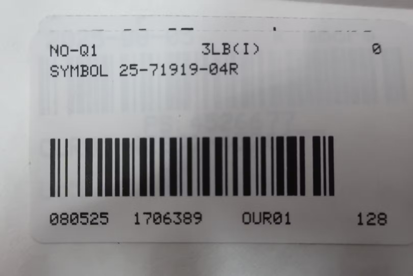 Symbol 25-71919-04R Filter Cable Assembly