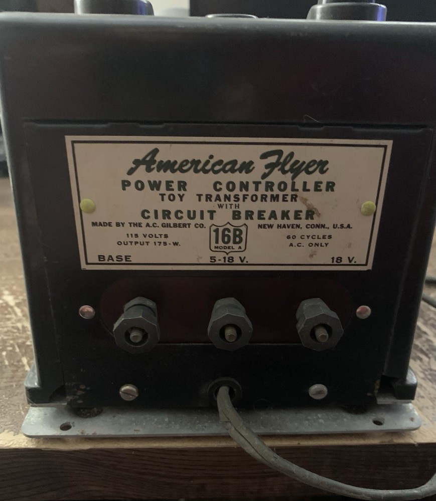 American Flyer Transformer model 16B