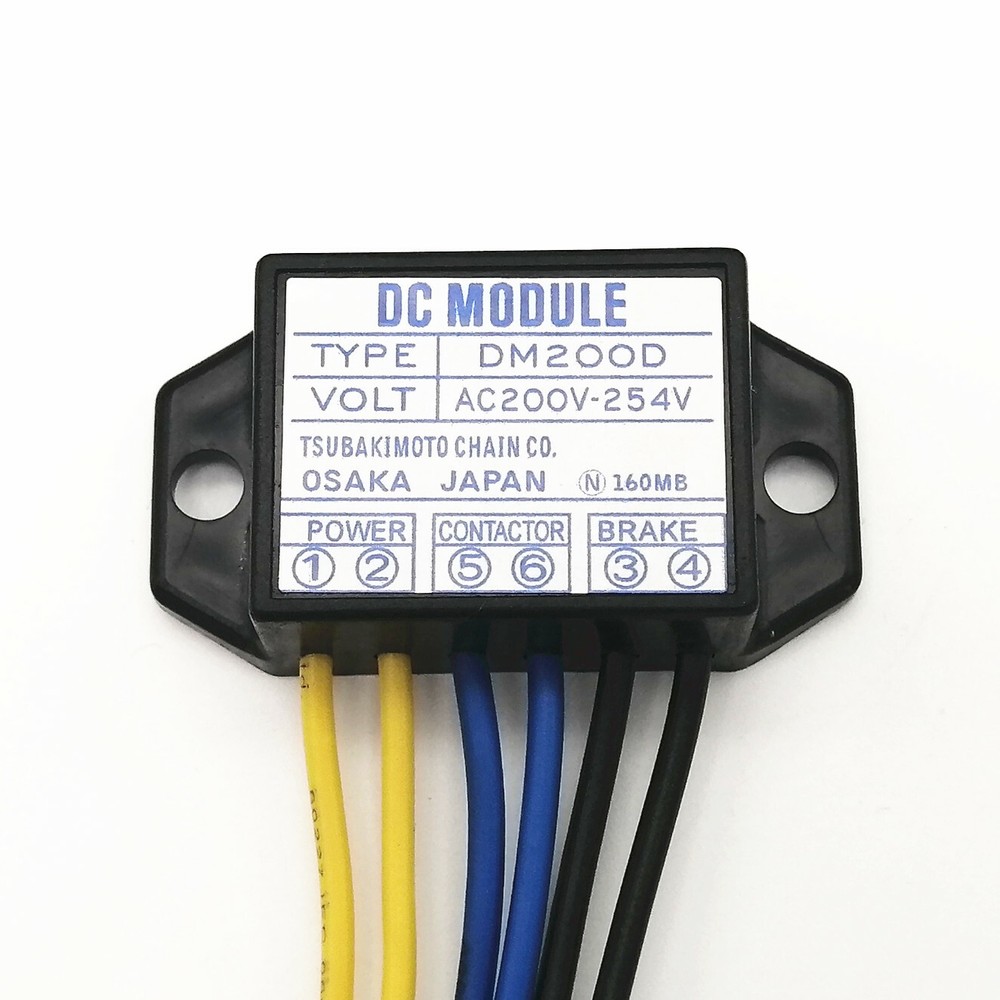 Tsubaki Rectifier DC MODULE TYPE DM200D VOLT AC200V-254V Module