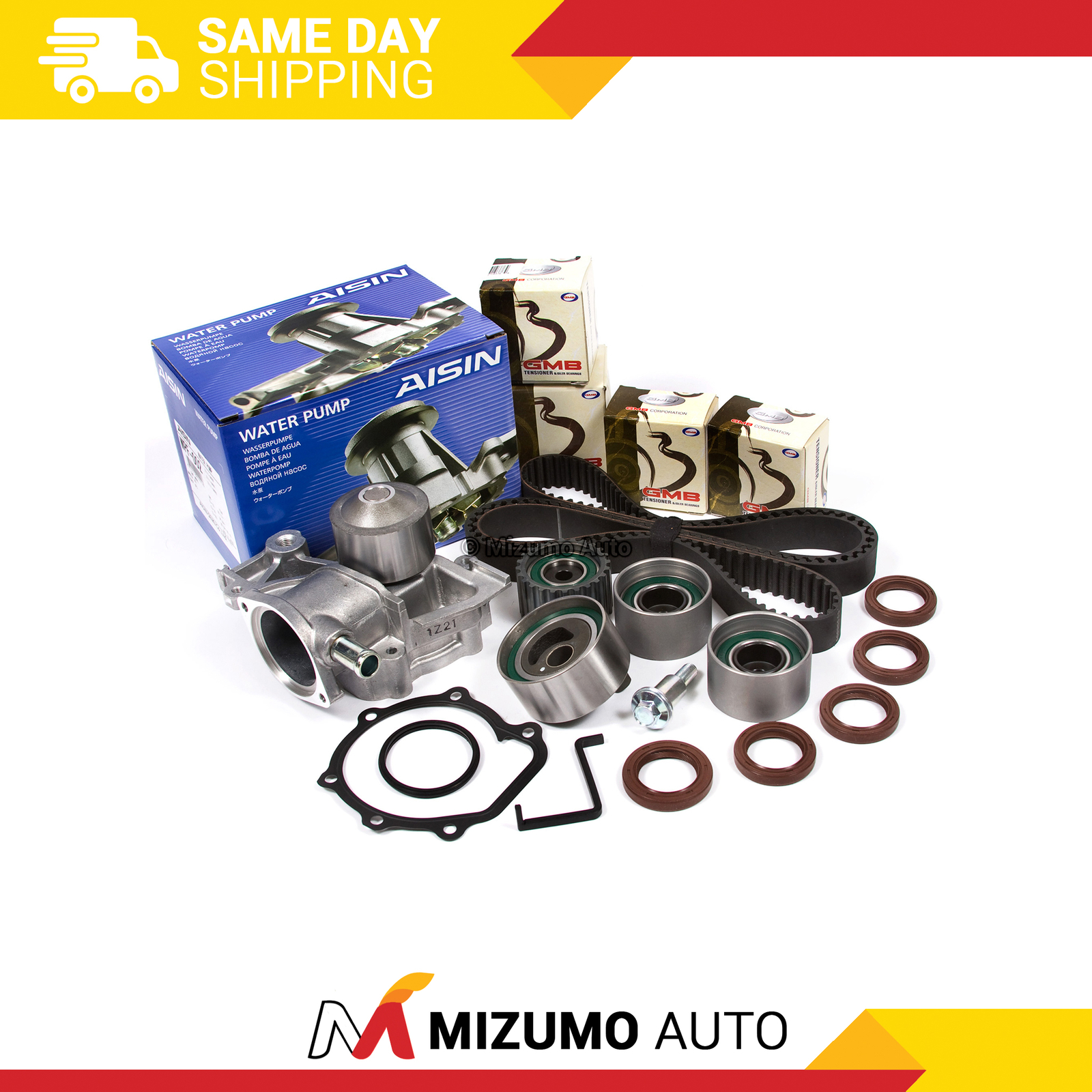 Timing Belt Kit AISIN Water Pump Fit 90-97 Subaru Impreza Legacy EJ18 EJ22