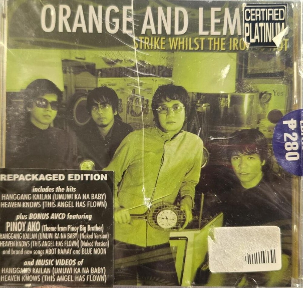 Orange and Lem Strike Whilst the Iron Repackaged Edition CD