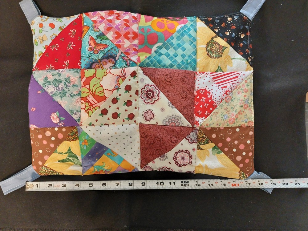 Ferret Patch Quilted Hammock - 12"x17"