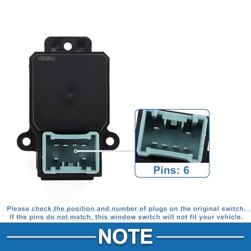 Power Window Switch No.35770SDAA21 Rear Passenger Side Window Control Switch