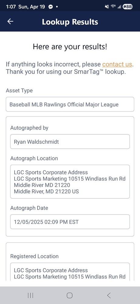 Ryan Waldschmidt Oml Baseball