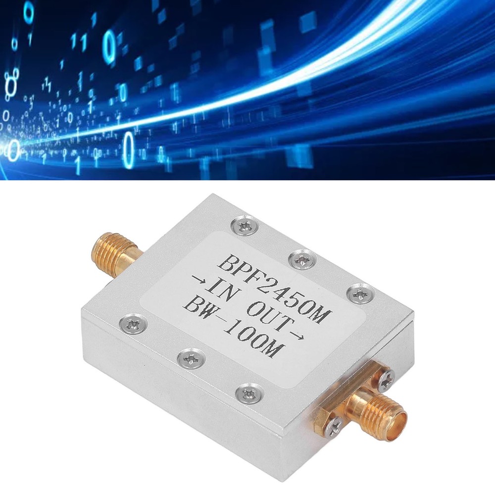 Bandpass Filter 2.4G 2450MHz Low Loss SMA Interface Bandpass Filter Module For ˇ