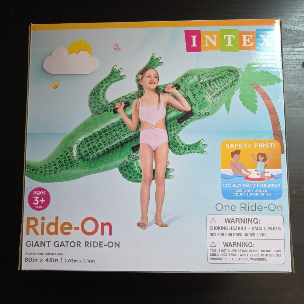 Intex Gator Ride-On Pool Float