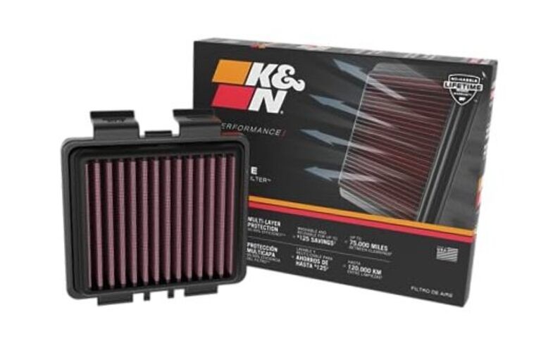 High-Flow Original Lifetime Engine Air Filter: Increase Power & Accerlation,