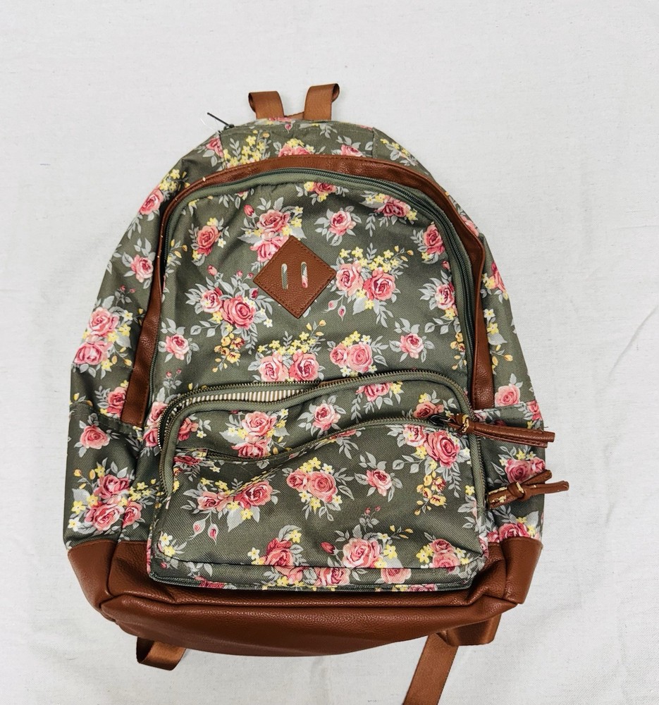 Floral School Backpack