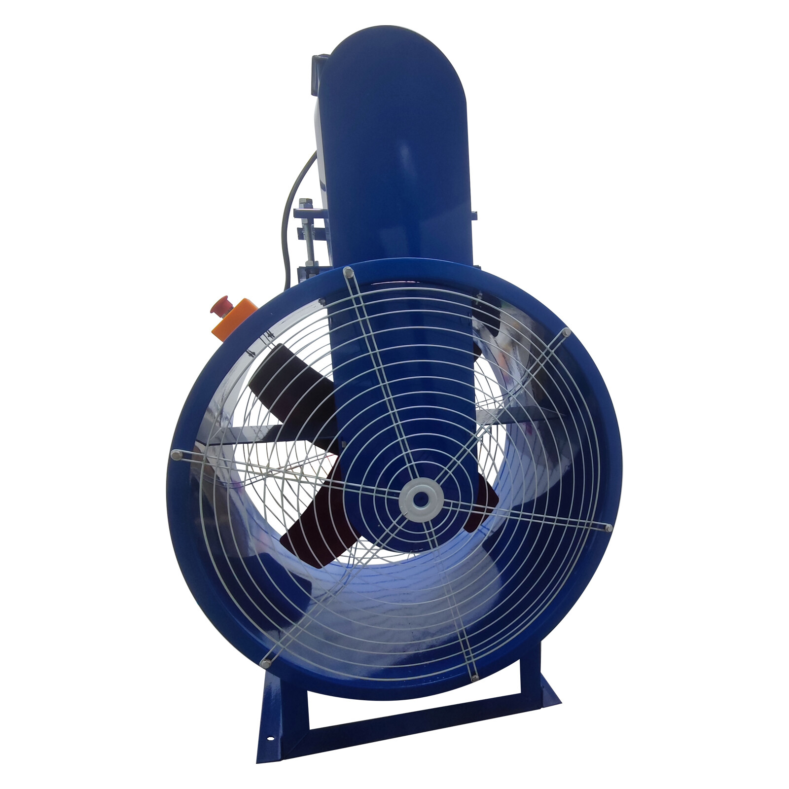 24'' Tube Axial Fan Pipe Spray Booth Paint Fumes Blower Exhaust Axial Fan 220V