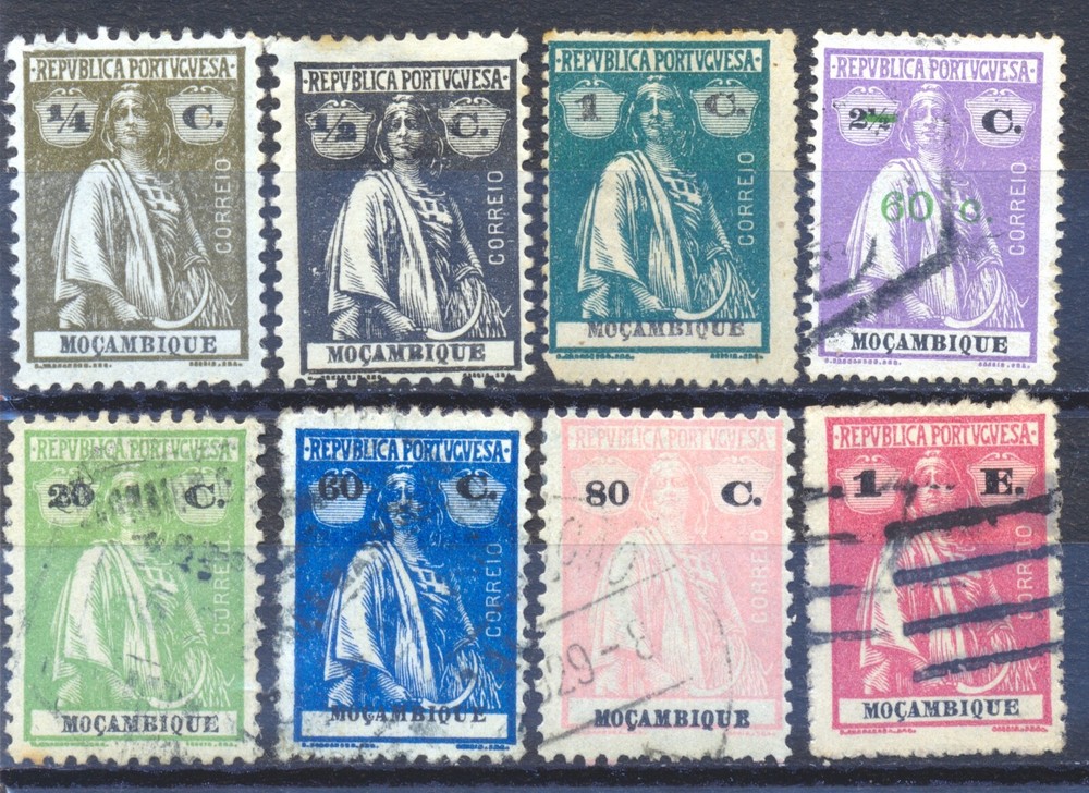 Mozambique 1913 stamps FU
