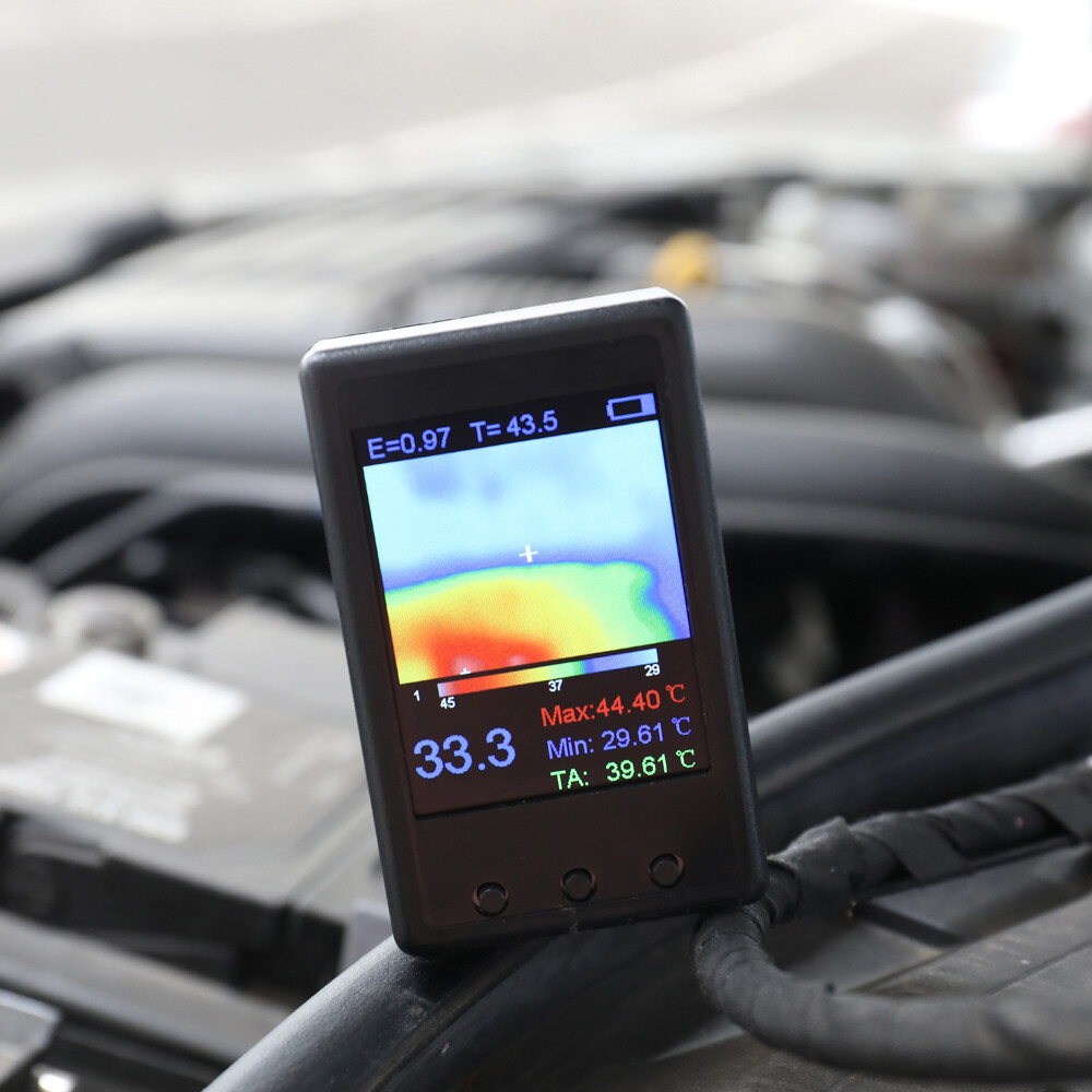 Handheld 2.4" LCD Infrared Imaging Camera Thermal Imager Temperature Detector