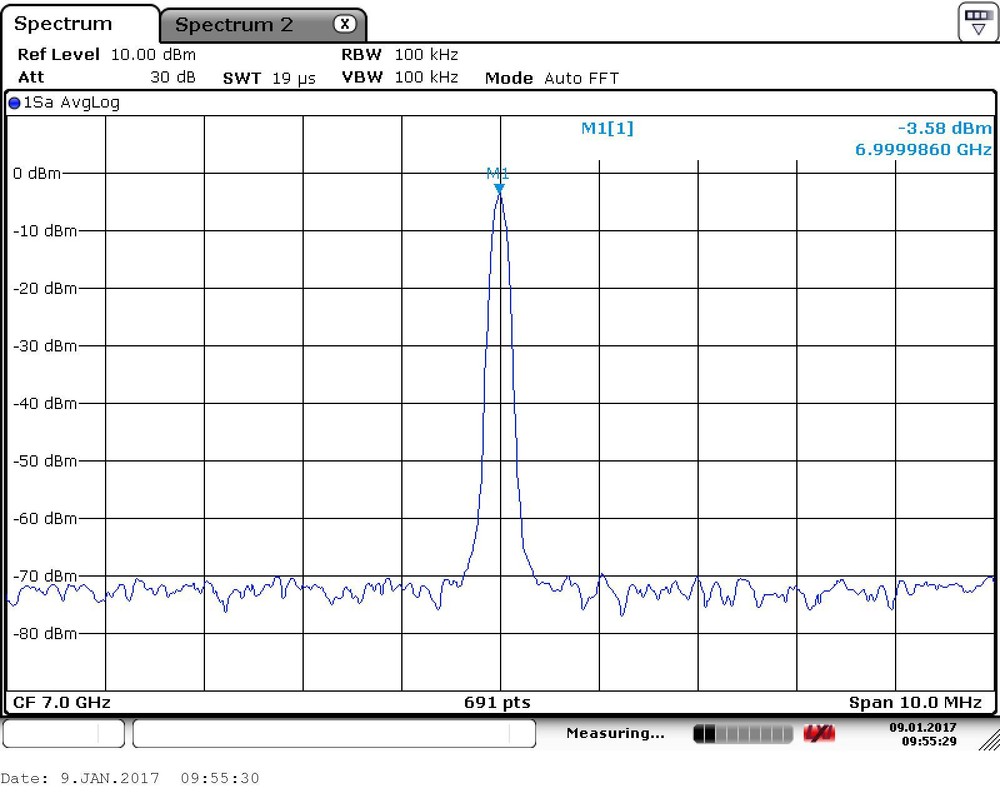 OLED digital ADF5355 54M-13.6GHz RF Source Generator Frequency Source moudle
