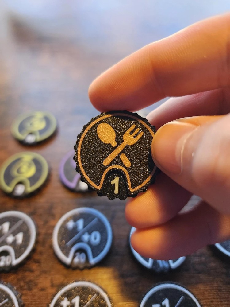 Additional Magic the Gathering Simple Spinning Counters and Tokens