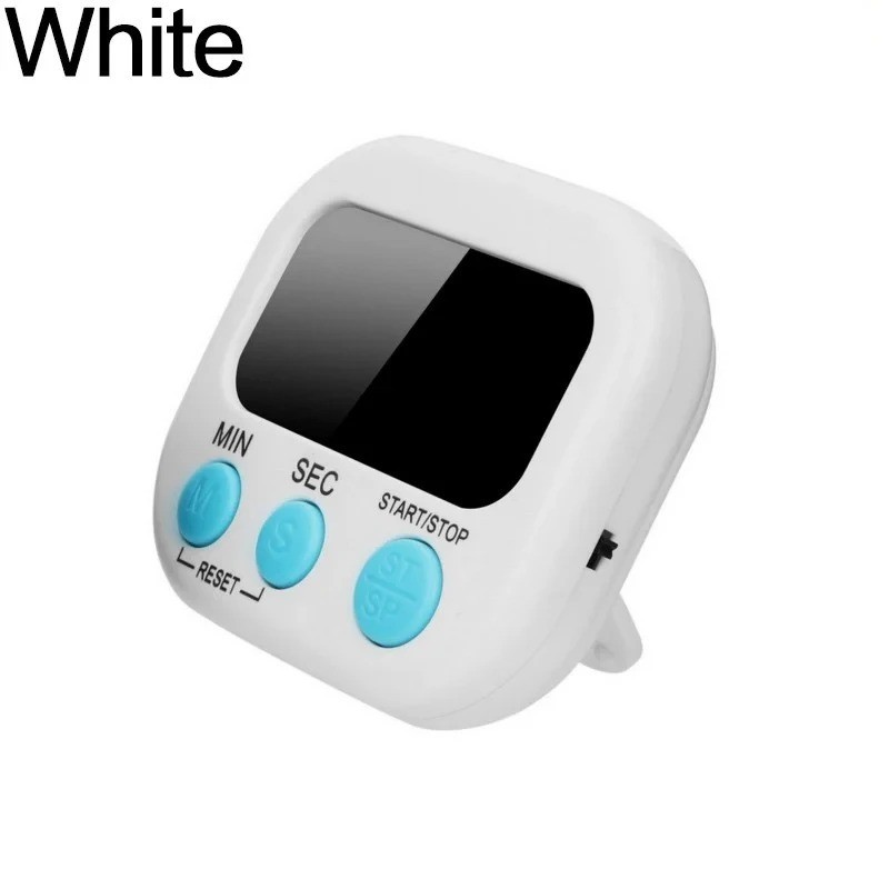 Large LCD Digital Kitchen Cooking Timer Count Down Up Clock Loud Alarm Magnetic
