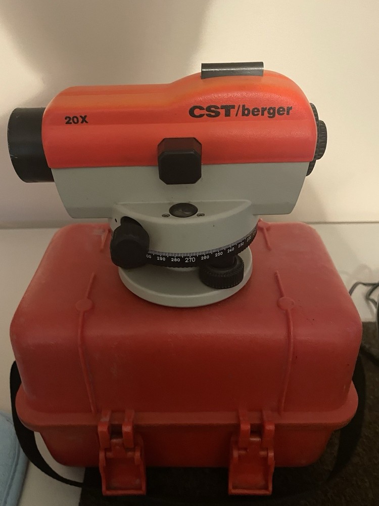 CST/berger 20X Automatic Level 20x Magnification with Carrying Case